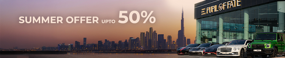 Summer offer up to 50% off on luxury and sports car rental
