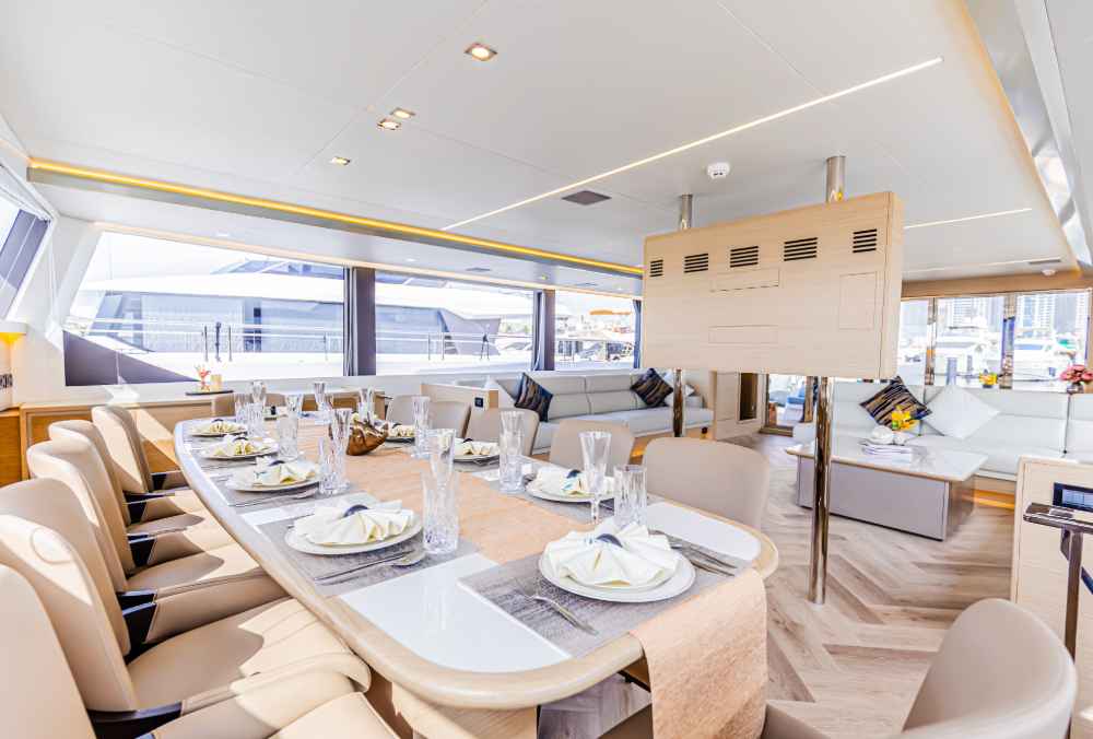 Volare-Sky-Walker-60 FT-Dining Area
