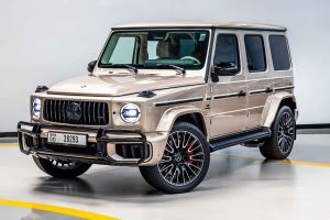 Mercedes G63 for rent in Dubai available at POF Rental