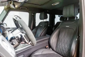 mercedes-g63-yellow-front-seats