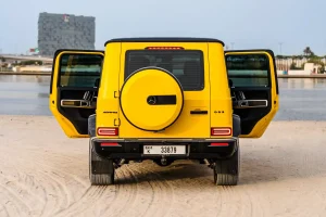 mercedes-g63-yellow-rear-door-open