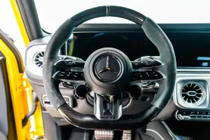 mercedes-g63-yellow-steering-wheel