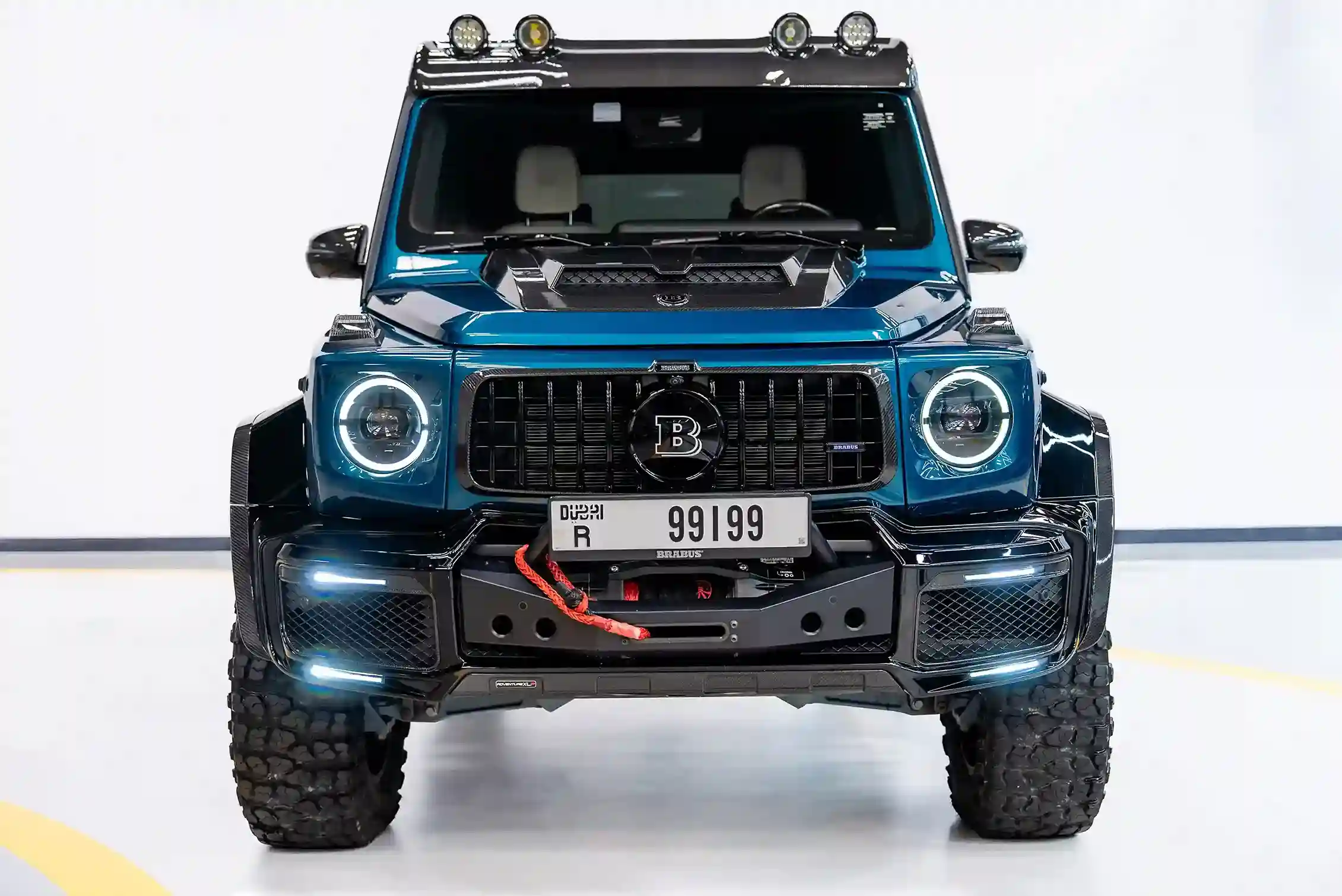 Mercedes-Brabus-blue-Front- view-1