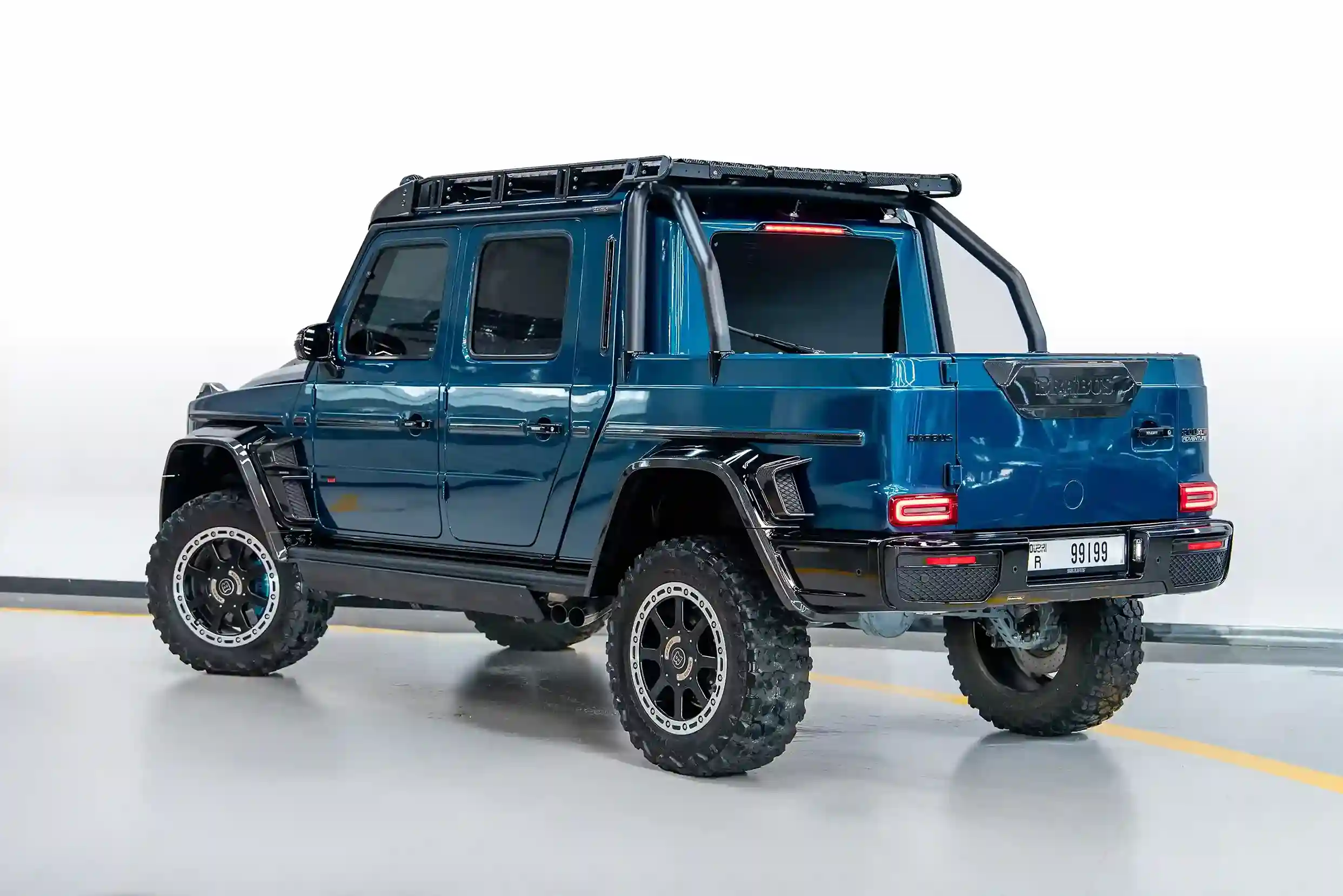 Mercedes-Brabus-three-quater-rear